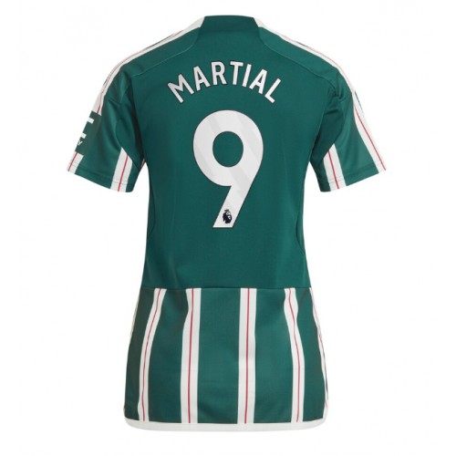 Manchester United Anthony Martial #9 Gostujuci Dres za Ženska 2023-24 Kratak Rukav